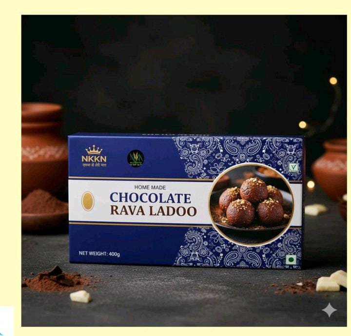 Read more about the article Chocolate Rawa Laddu A Rich Melt-in-the-Mouth Delight by NKKN